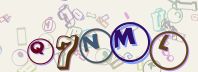 This is a captcha-picture. It is used to prevent mass-access by robots. (see: www.captcha.net)